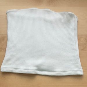 white tube top from garage xs
